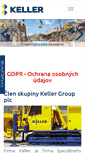 Mobile Screenshot of keller-slovakia.sk